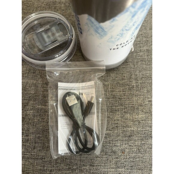 Coors Light Stainless Steel Tumbler And Speaker With Lid Gray - Picture 9 of 11